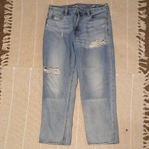 Old Navy Women's Light Blue Straight Leg Jeans